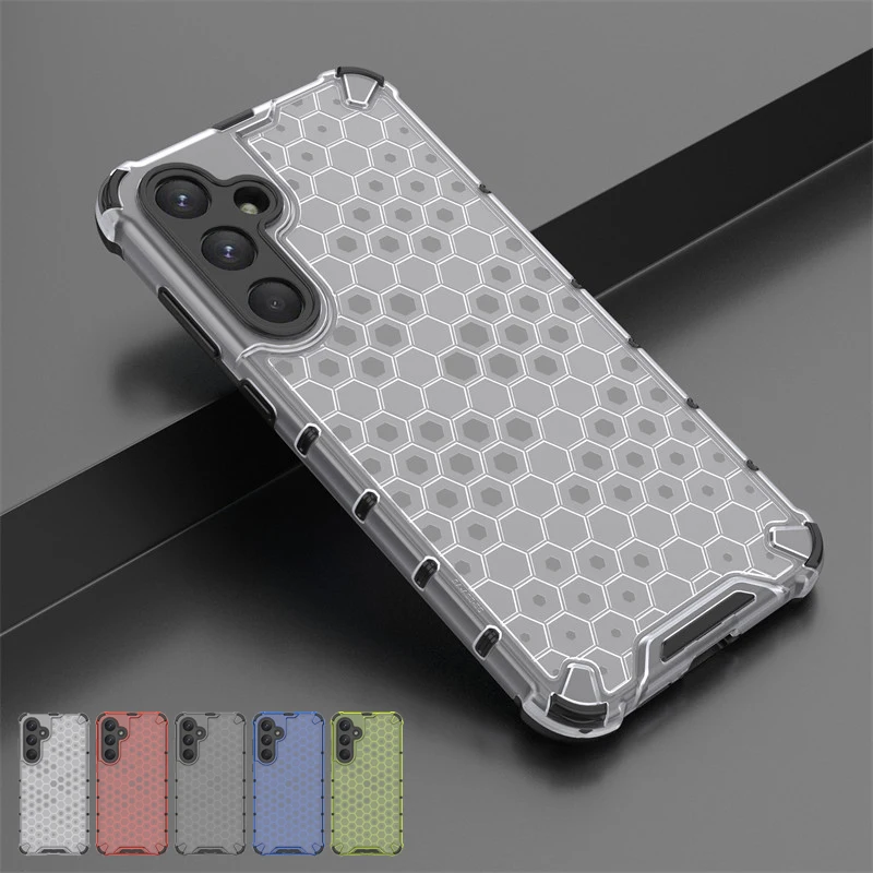 Per Samsung Galaxy A55 5G Custodia Samsung Galaxy A05 A05S A15 A25 A35 A55 5G Cover Luxury Tpu Antiurto Armor Pc Cover In Silicone