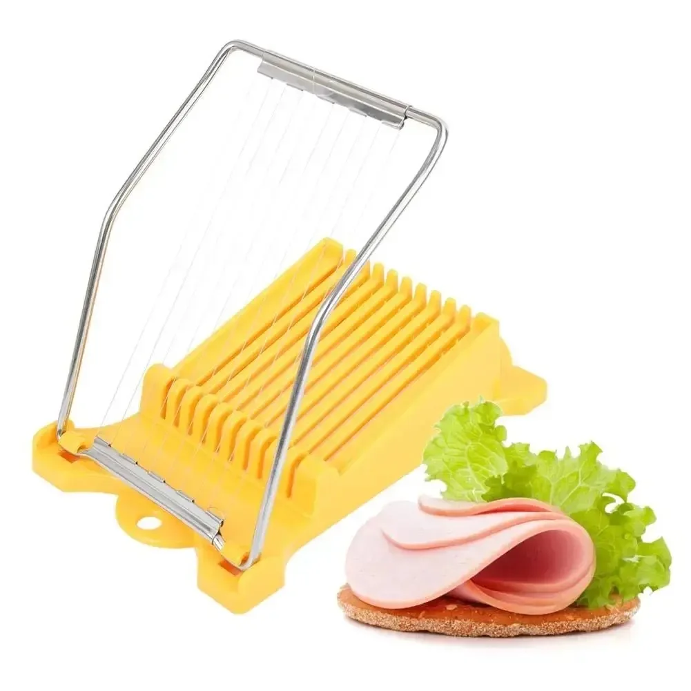 Food Slicer Luncheon Meat Egg Banana Cheese Strawberry Stainless Steel Multi Function Kitchen Gadget