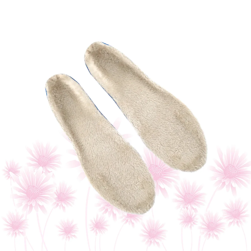 

1 пара спортивных стелек, утолщенная спортивная обувь, зимние теплые стельки для ног, поглощающие стельки, размер M