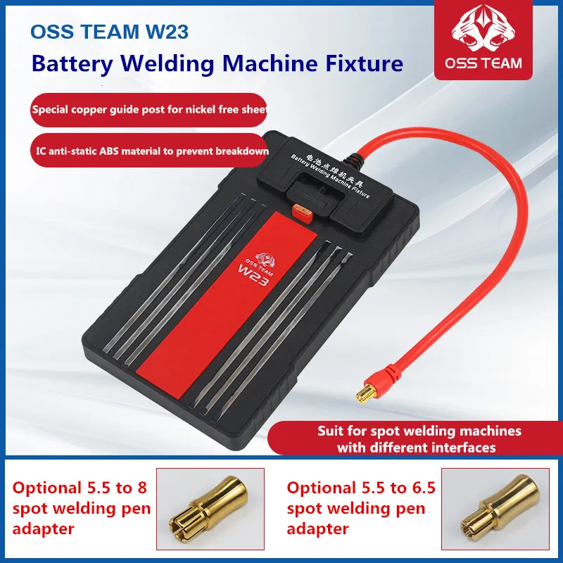 

OSS W23 Battery Spot Welding Machine Fixture Anti-static Cell Soldering Jig for Mobile Phone Welding Fixed Repair Clamping