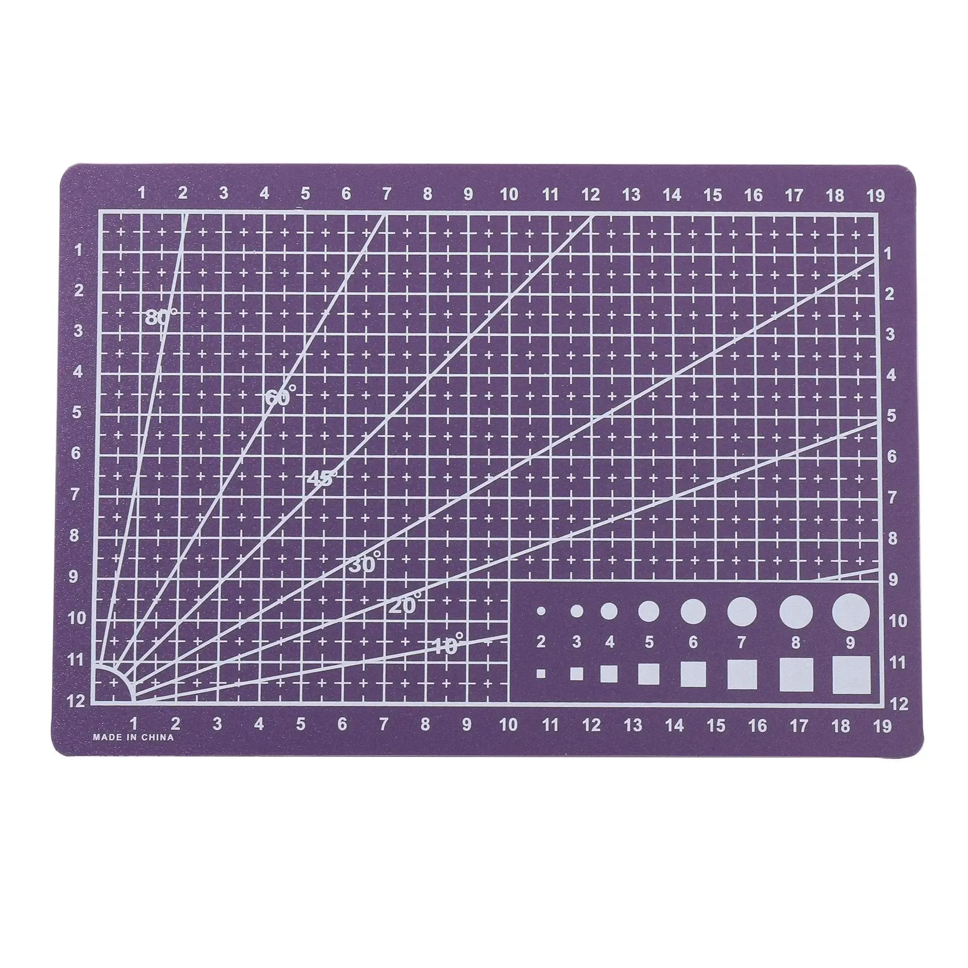 1Pc A5 단면 PVC 커팅 매트 셀프 힐링 커팅 보드 작업대 언더레이 패치워크 바느질 수동 DIY 가죽 공예용