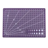 A5 Single-sided PVC Self-Healing Cutting Mat Anti-slip Workbench Pad for Sewing Patchwork Leather Craft DIY Handmade Projects 4