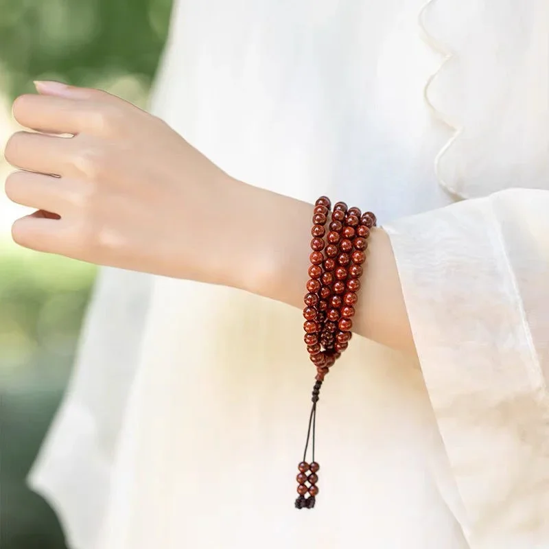 small-leaf-red-sandalwood-bracelet-108-male-and-female-old-materials-full-of-golden-star-sandalwood-bracelet-car-decorations