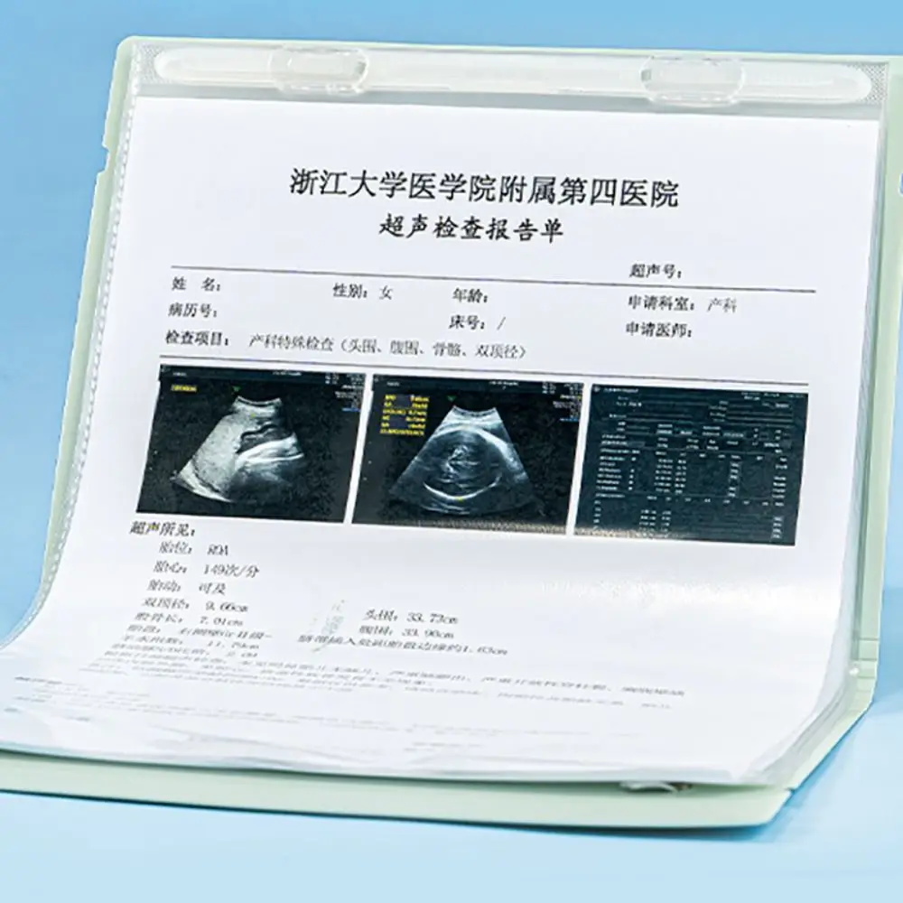 A5에서 A4로 변형 가능한 파일 폴더, 루즈리프 접이식 수납 책자, 방수, 삽입 페이지 포함, 시험지 보관 클립, 학교 사무용