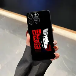 Sleek Black Anime - Inspired Soft Phone Case with N - Narutos Design - iPhone Air (Mix01)