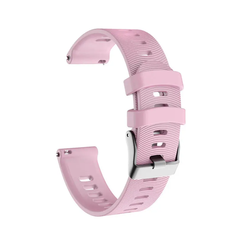 Premium Soft Silicone Smartwatch Wristband - Universal Fit