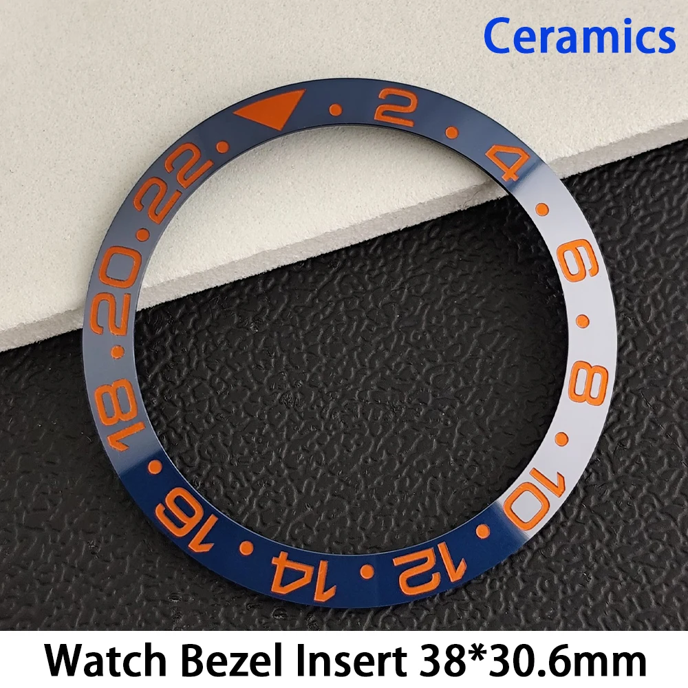 Premium 38mm Sloping Aluminum-Ceramic Bezel Insert