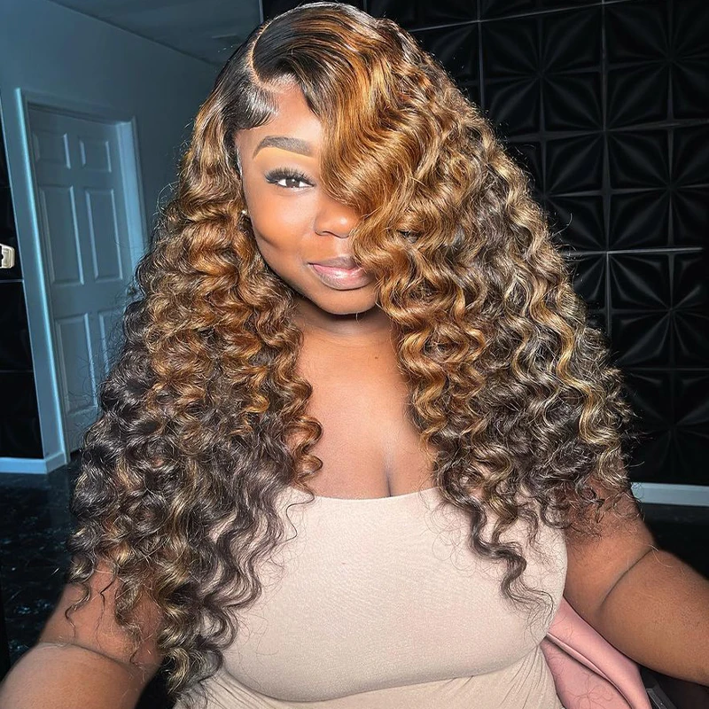 

Парик из натуральных вьющихся волос 13x4 Hd, с глубокой волной, передние бразильские натуральные волосы для женщин, 13x6, с волнистой кружевной передней частью