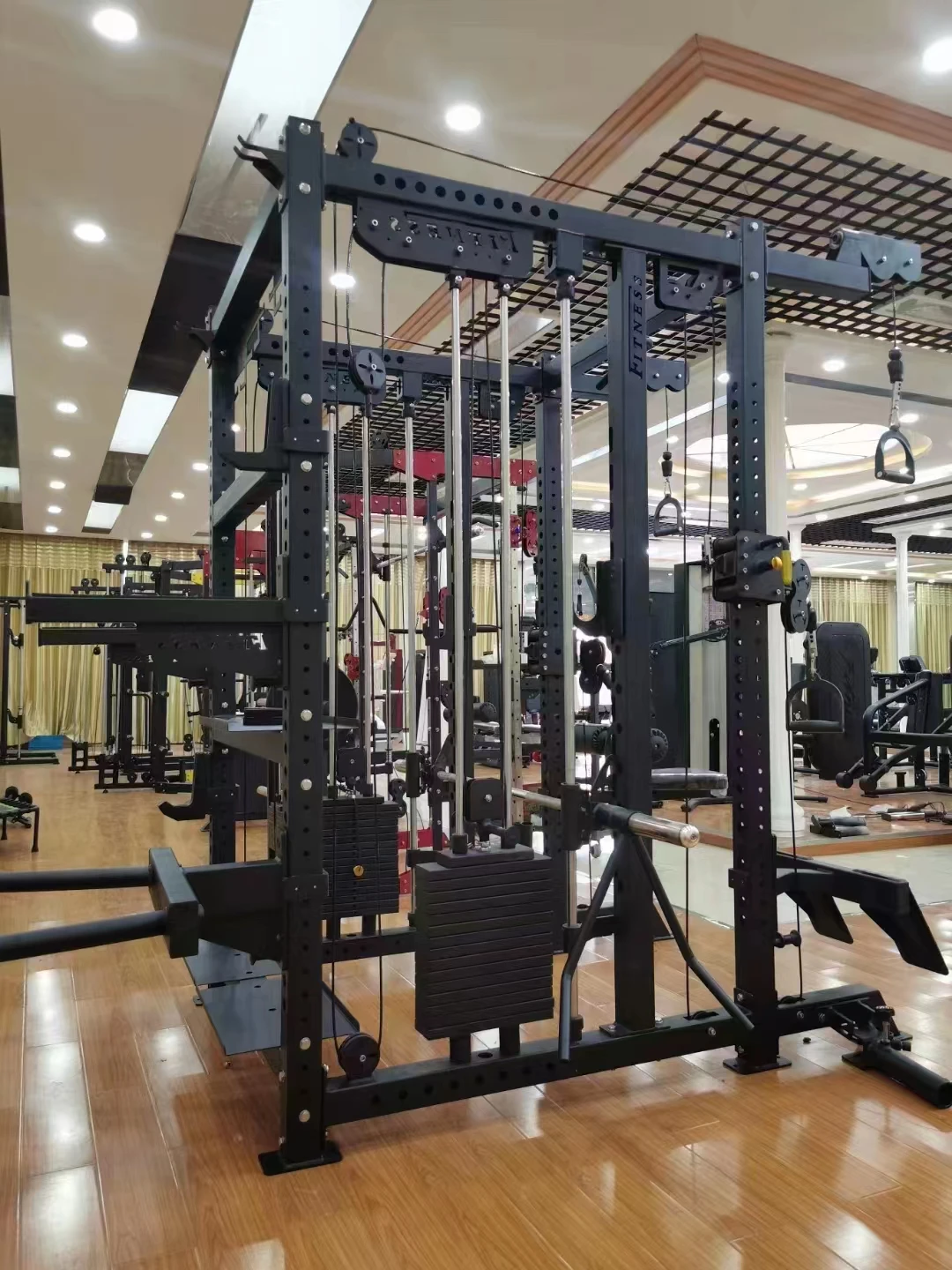 Commercial Fitness Gym Equipment Squat Rack Power Rack Trainer 3d