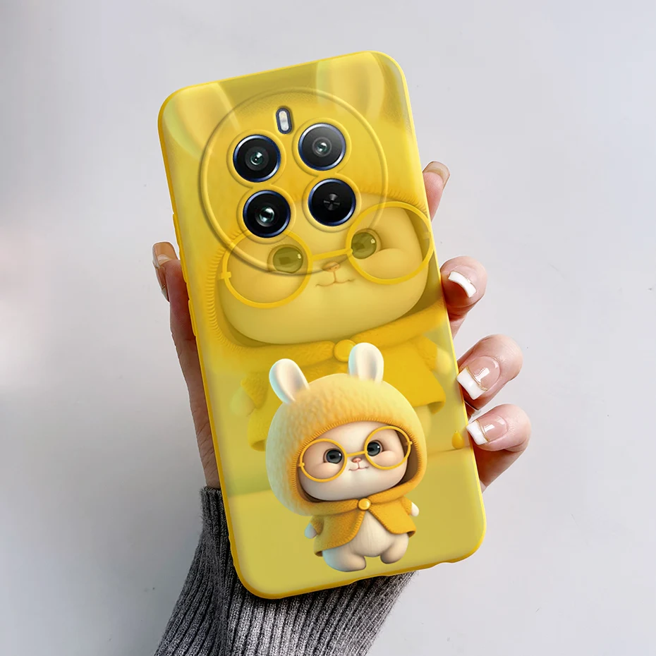 Cute Rabbit & Panda Matte Soft Protective Phone Case -