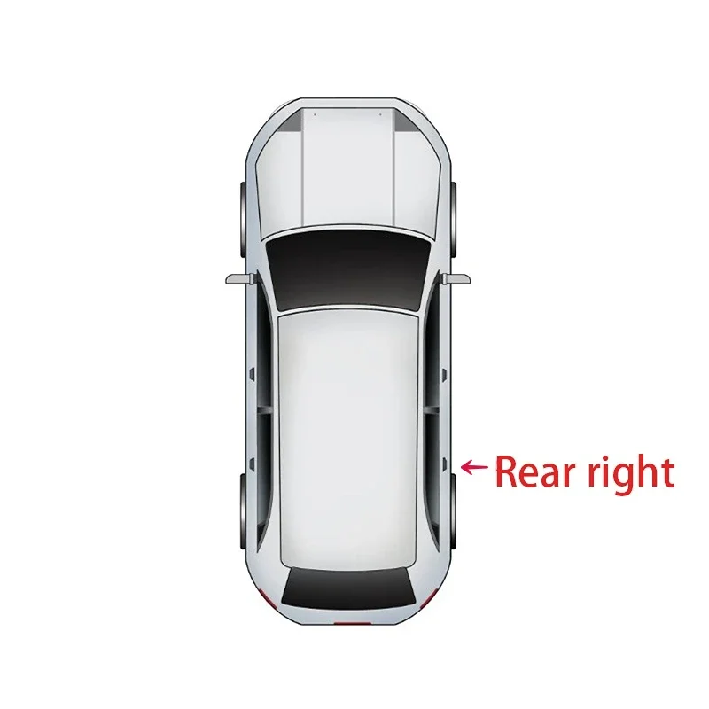 For KIA Cadenza K7 2010-2016 Car Front Rear Exterior Door Handle