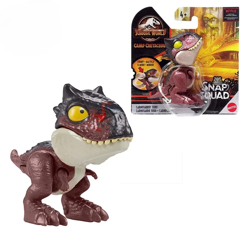 Jurassic World Mini Dinosaur Toy Figures - Tyrannosaurus & Ankylosaurus Action Set