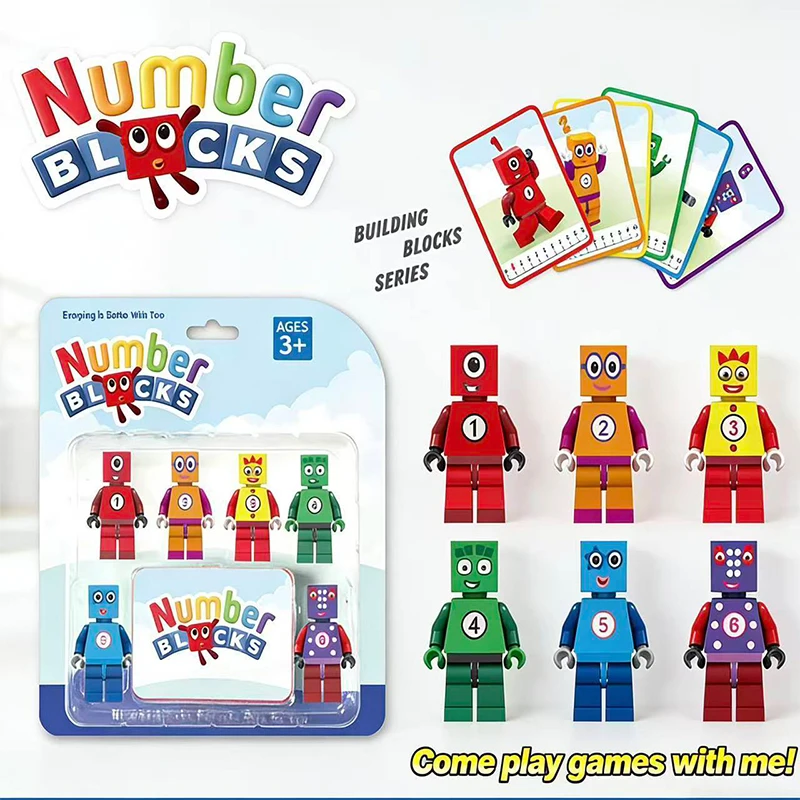 Numberblocks Assembly Building Blocks Mathematical Toy Gift_voghion.com