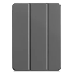Magnetic PU Leather Smart Cover for iPad Air 13 M4 (GRAY)