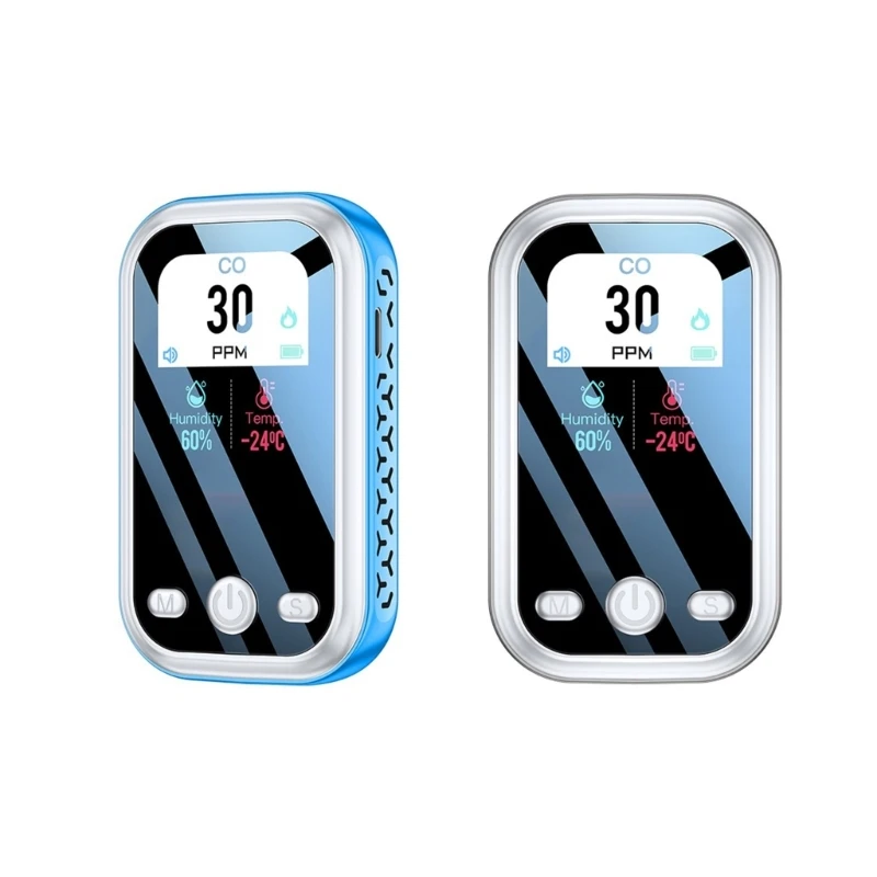 

3 in 1 Air QualityMonitors CO Meter Carbon Monoxide Temperature & HumidityMeter F1CD