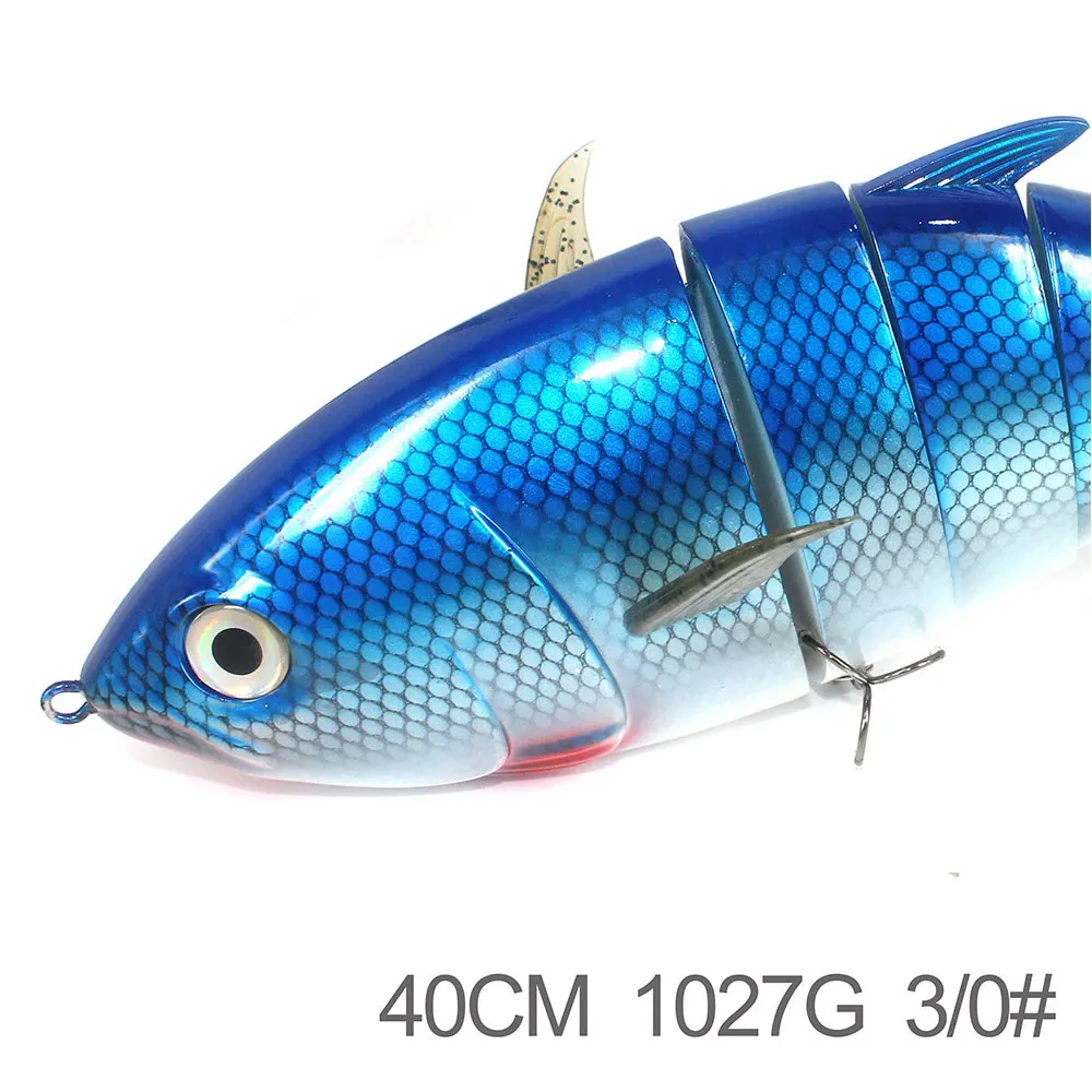 410mm 1000g Super Big tuna lure Swimbait Fishing lures Hard Jointed Bass Fishing  Lures for Saltwater