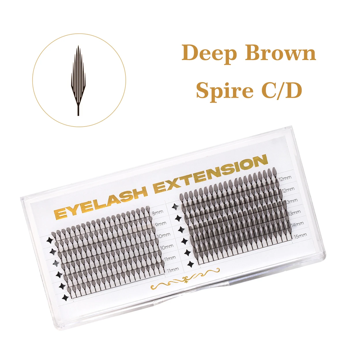 Shiny Glitter Comic Spire Eyelash Extension Holographic Manga False Eyelashes Magical Elf Tinsel Anime Lashes Christmas Party S78d99aa8acd14ce180834e20abad1a8fo