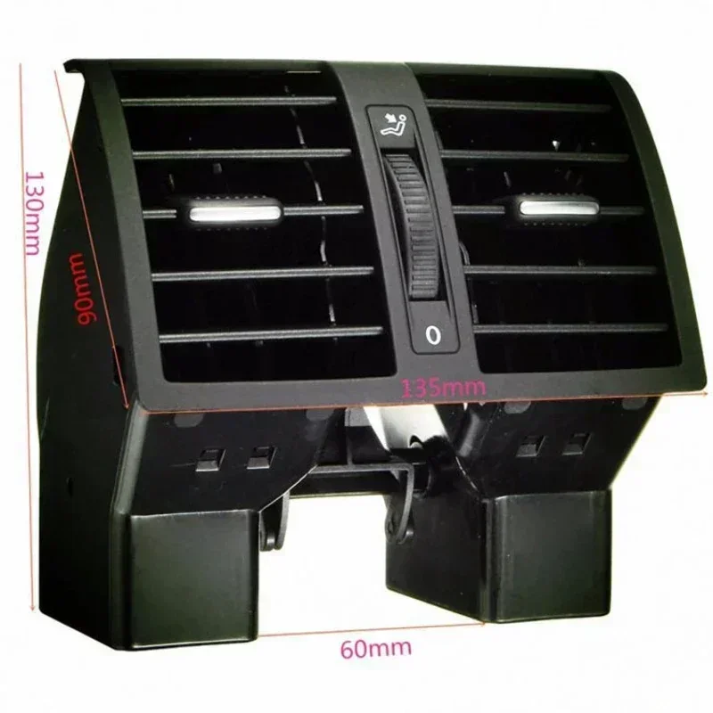 1 pezzo 1TD 819203 Auto Aria Condizionata Posteriore Air Vent per VW Touran Caddy 2004-2015 Condizionamento A/C Air Vent Uscita Accessori - Image 3