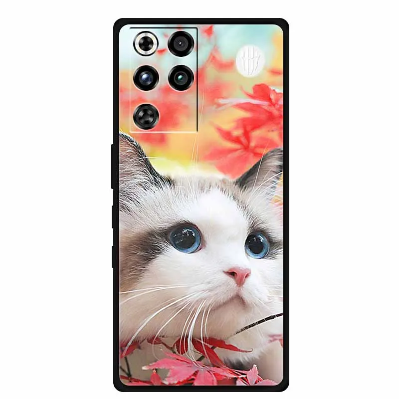 Sleek Black Silicone TPU Phone Case - Durable and Soft Back Cover