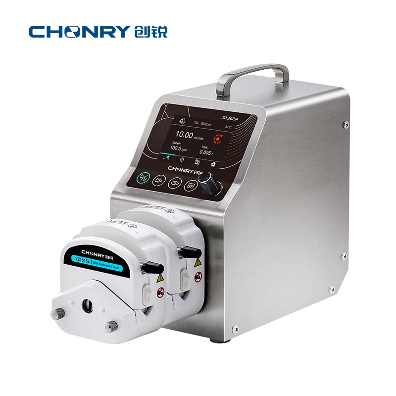 CHONRY 지능형 연동 펌프, 실험실 액체 충전 기계, 최대 유량 2280mL/분