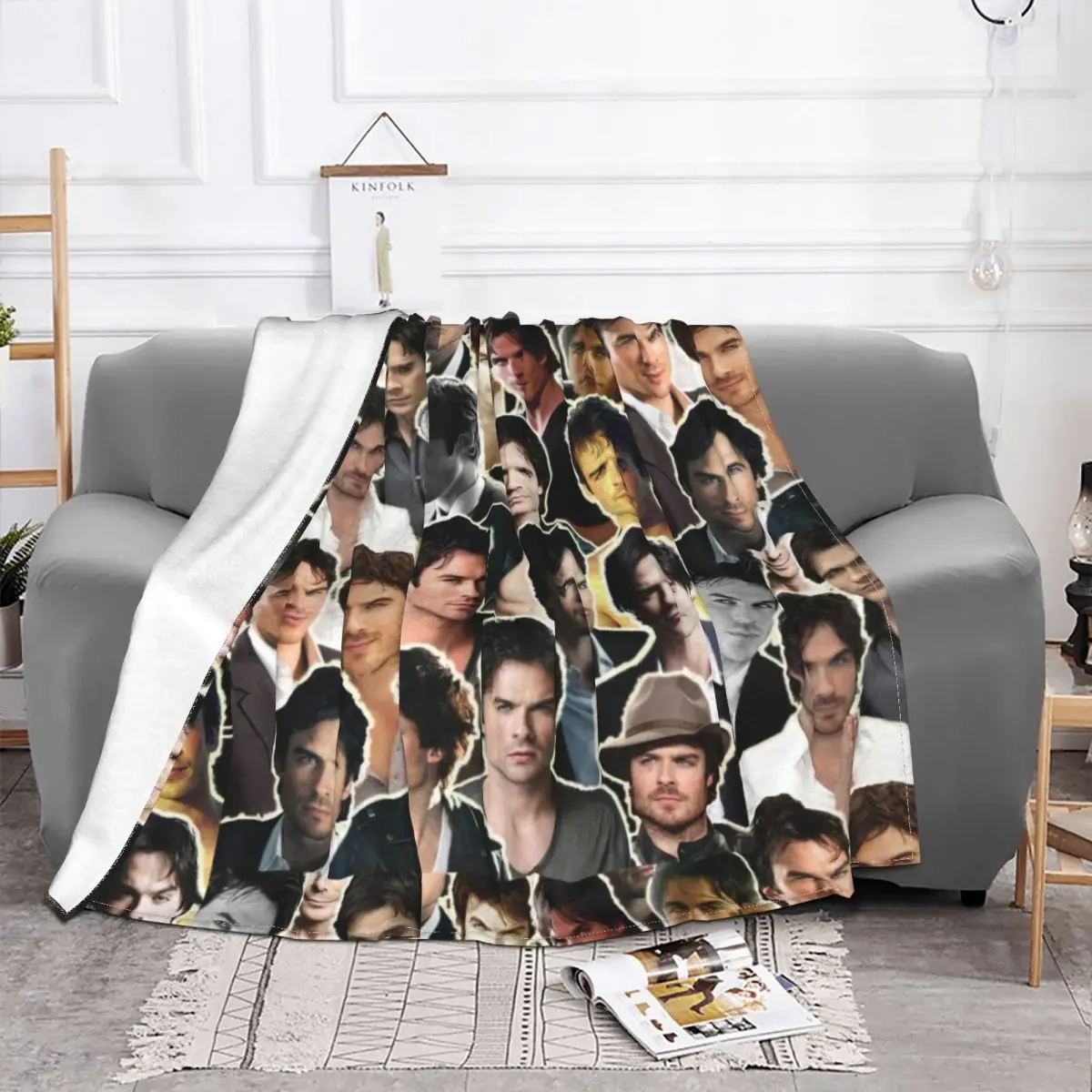 �̾� Somerhalder Damon �ü� �ڸ� ��� ��ȣ ���� �÷��� tvd �����̾� �޴�� ������ ������ ��� ħ�� ���� Bedspreads