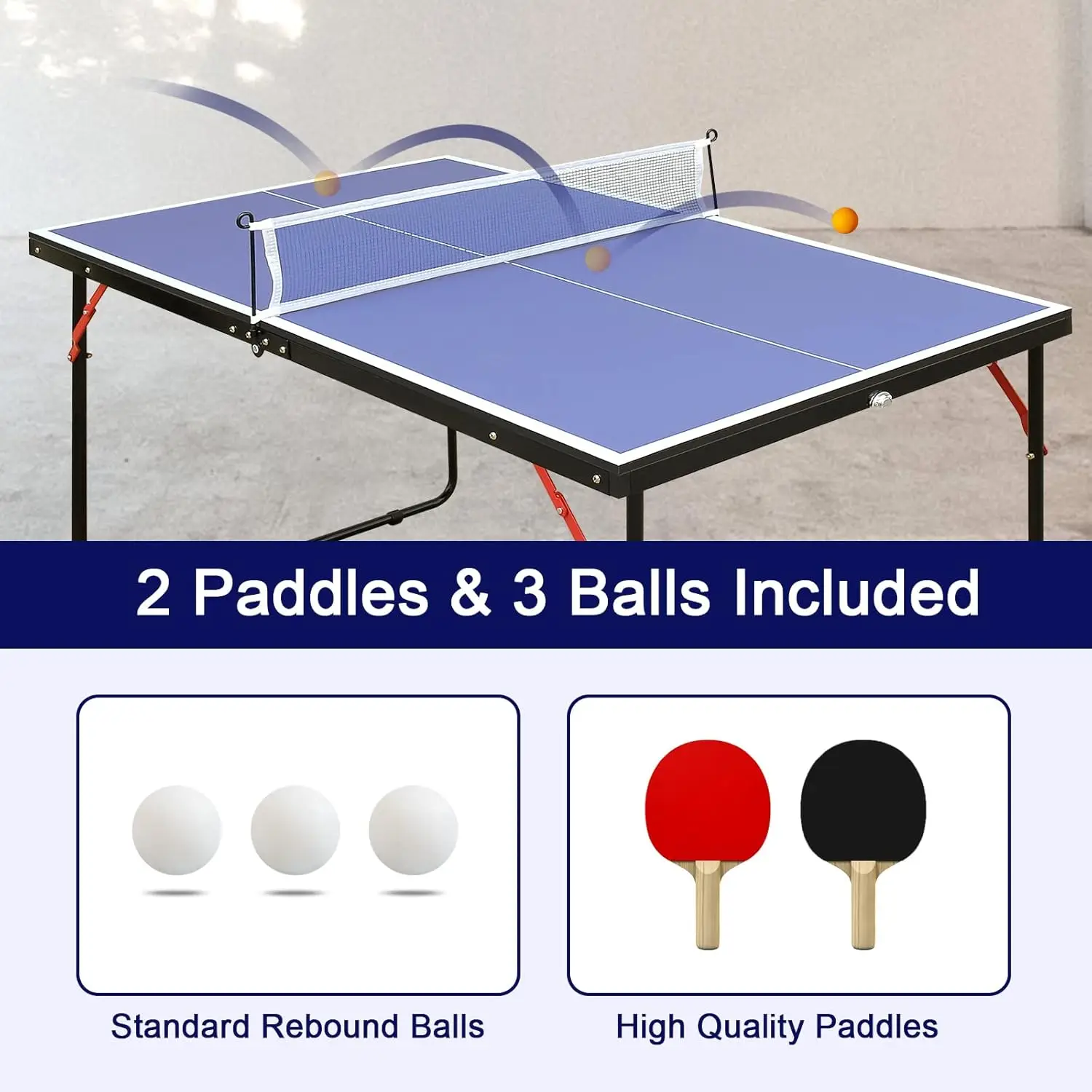 Tennis Table Ping-Pong Tables Set 5