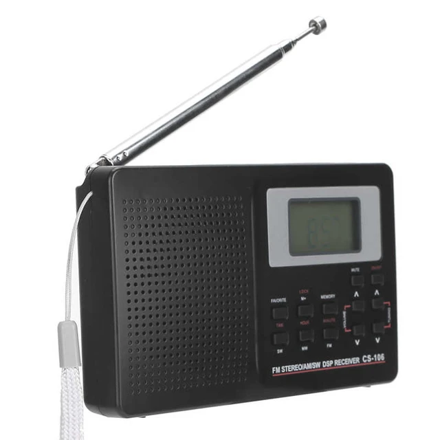 Mini radio mobile FM/AM avec écouteurs, Radios FM / Numériques