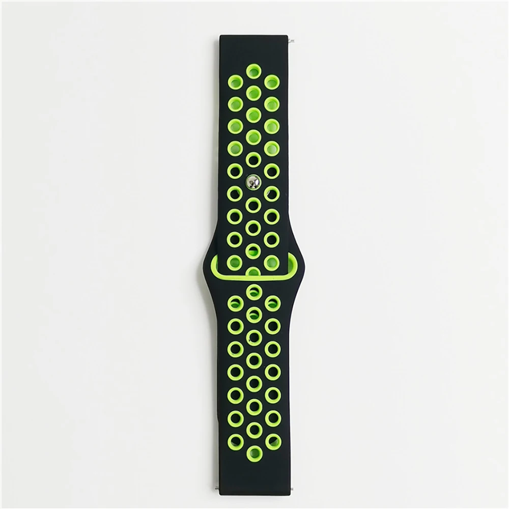 Versatile 22mm Silicone Watch Band - Premium Strap