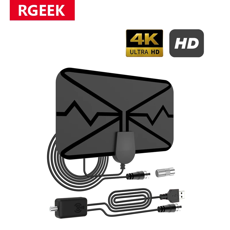 HD Digital TV Antenna, Support 4K 8K 1080p Amplifier
