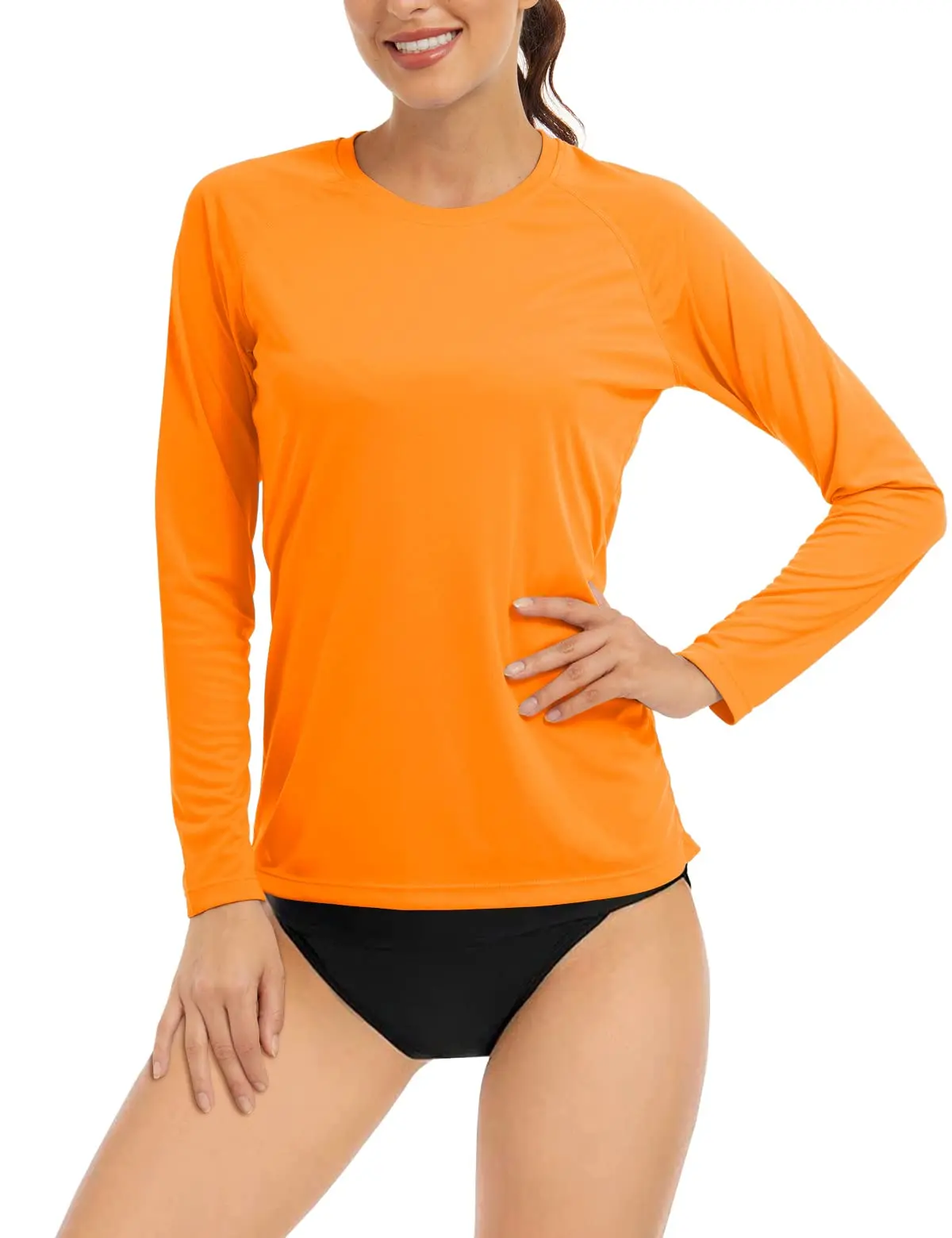 TACVASEN UPF 50+ Sun/Skin Protection Quick Dry T-Shirts Womens Long Sleeve Outdoor Performance Tee Shirts Summer Casual278_voghion.com