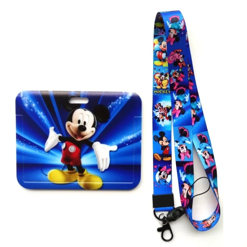 Horizontal Disney Mickey Minnie Cute ID Card Holders with Cool