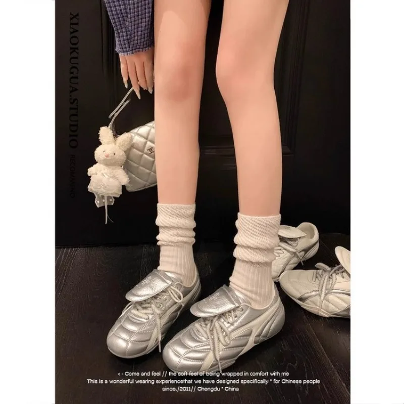 NEWOnitsuka Tiger MEXICO 66 Original Shoes Classic  Tiger Onitsuka Women Men Sneaker Lightweight Silver White 6