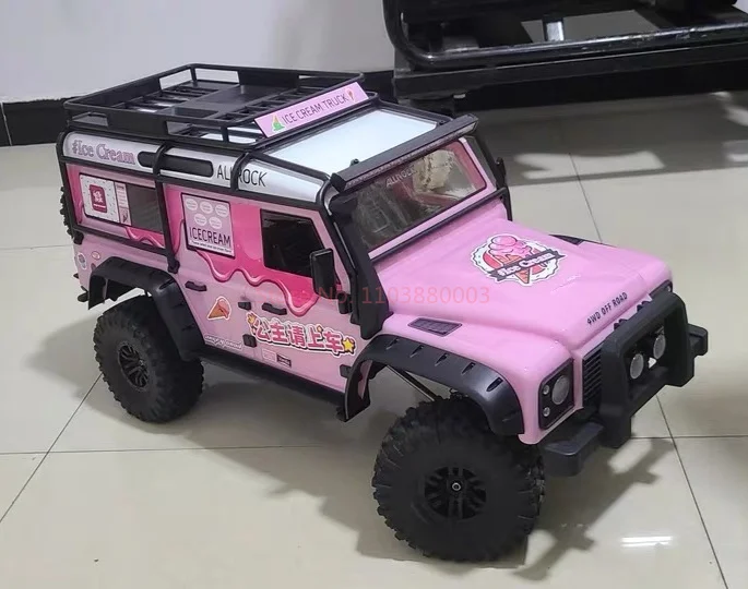Rc1/8 Mjx H8h-V2 Rc Car Off Road 4x4 Brushless Power High-Speed Remote Control Car Differential Lock Two-Speed Shift Four-Wheel 5