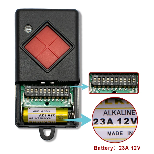 Remote Control 40 mhz DICKERT 1 Button 40.685MHz MAHS40-01MAHS40-04 Garage Door Opener Transmitter Replacement 4