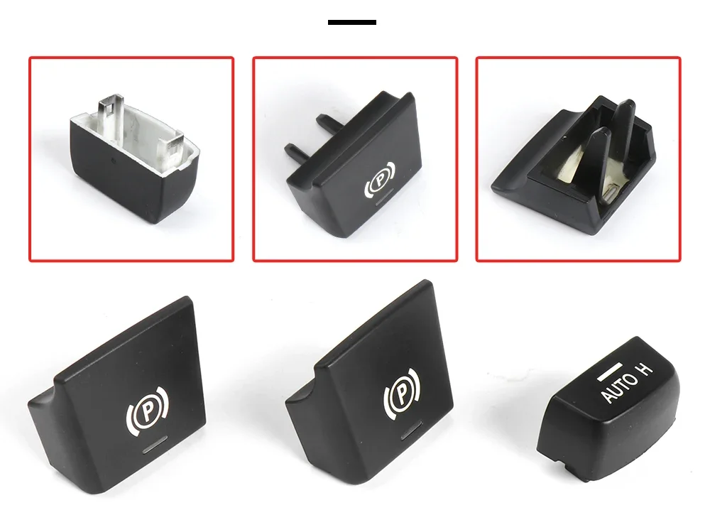 Elektronischer brems brems schalter auto p knopfsc halter abdeckung für bmw 5 7 f01 f02 f07 f10 f11 f18 f30 2009 2017 04465-05050 – Detail 4