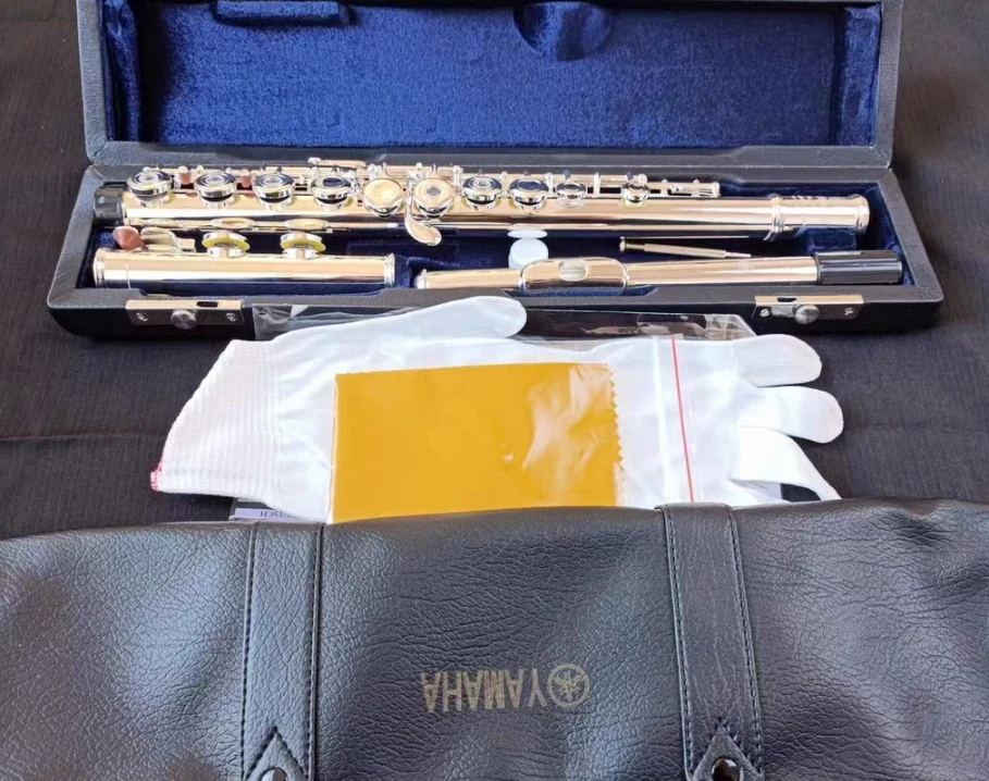 Flute Musical Instruments YFL-311SL Model Silver 16 Hole