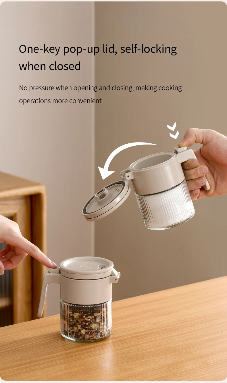 Dual-purpose Glass Salt And Spice Shaker For Kitchen Seasoning_voghion.com