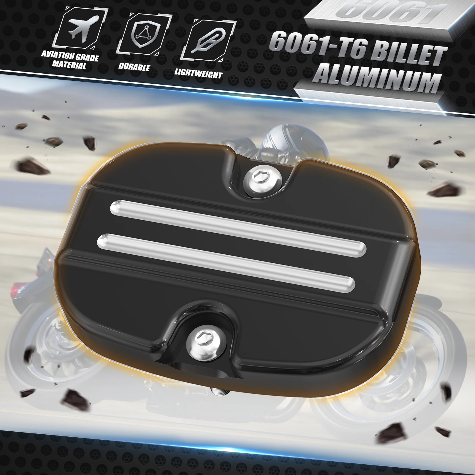 Hauptbremszylinderabdeckung hinten für Harley Touring 2008–2024 Street Glide Special FLHXS Road King Special FLHRXS Ultra Limited – Detail 15