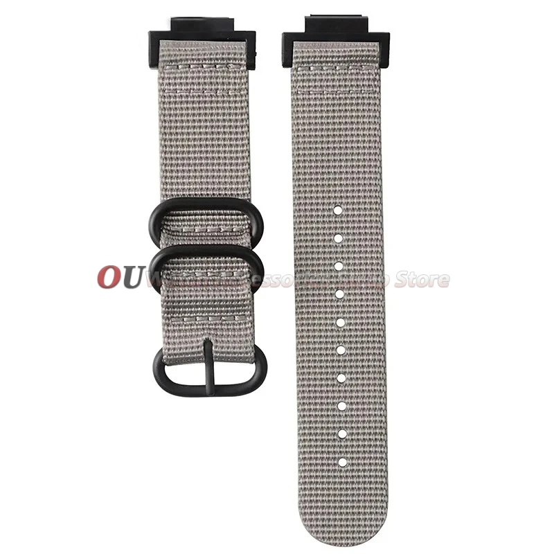 Durable 16mm Nylon Canvas Sport Wristband