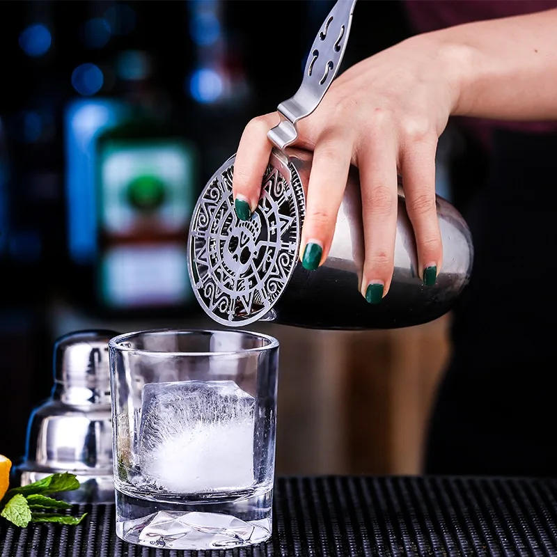 Cocktail Strainer Skull and Scorpion Bar Strainer Sprung Stainless Steel Deluxe Bar Tools,cocktail shaker strainer,cocktail bar tool set