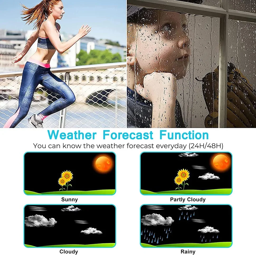 0310 Professional WiFi Weather Station Internet Wireless with Outdoor Sensor Rai