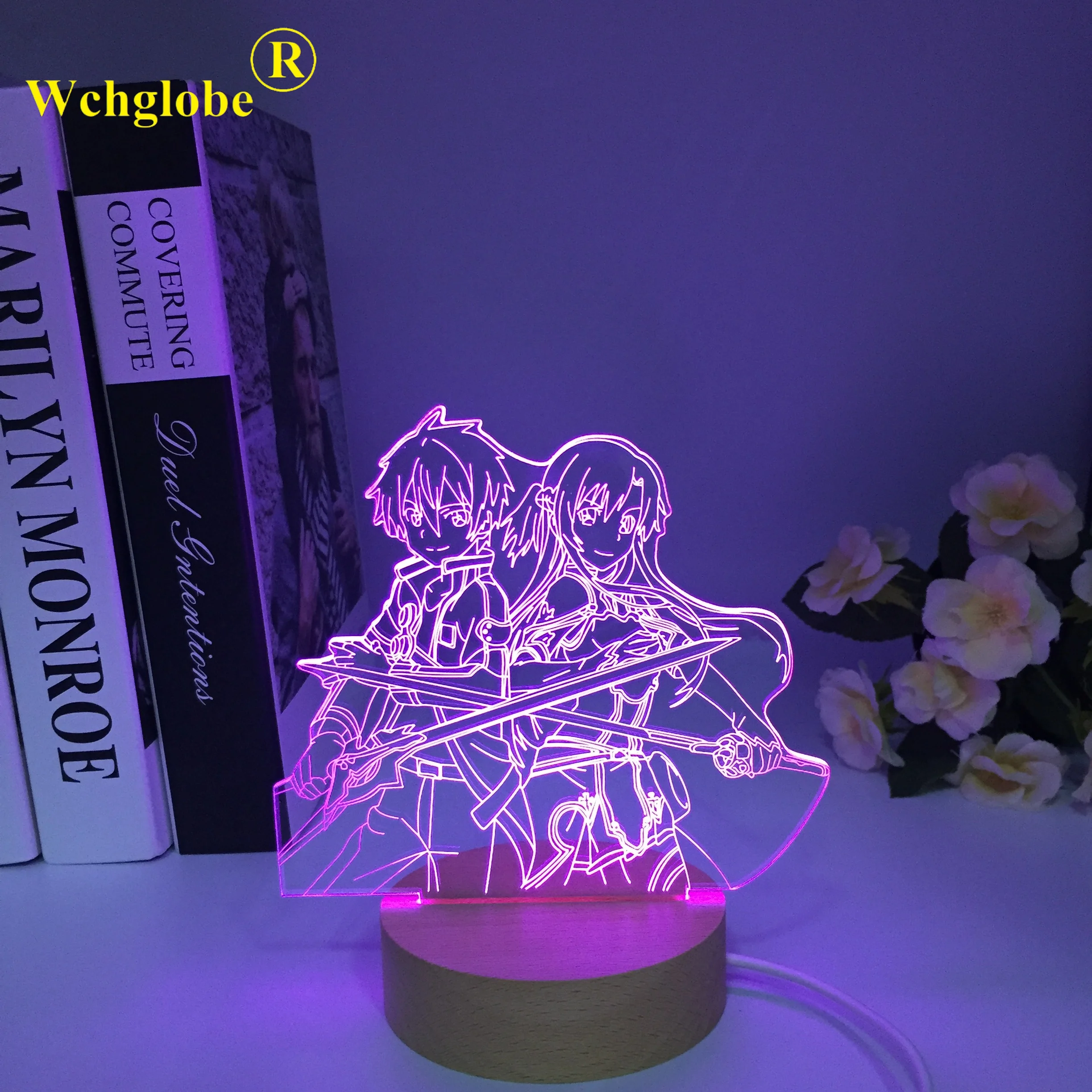 

Anime Wooden 3D Led Night Light Gintama for Bedroom Decor Birthday Gift Colorful Nightlight Dropshipping Manga 3d Lamp Gintama