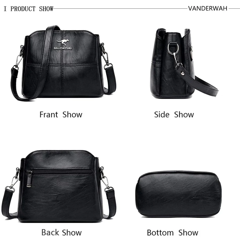 Women Embroidery Leather Tote Bag Shoulder Bag Crossbody Bag shoulder bag leather handbag