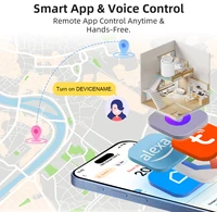 EZAIOT Smart Tuya Wifi/ZigBee3.0 Radiator Actuator TRV Programmable Thermostatic App Remote Temperature Controller Alexa Google - Image 2