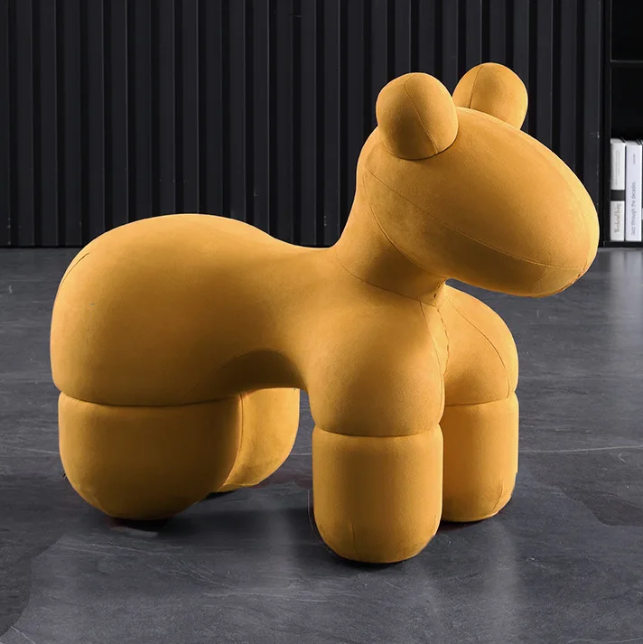 

Animal Seat Pony Chair Pony Chair Designer Creative Animal Stool Children's Chair Animal Stool