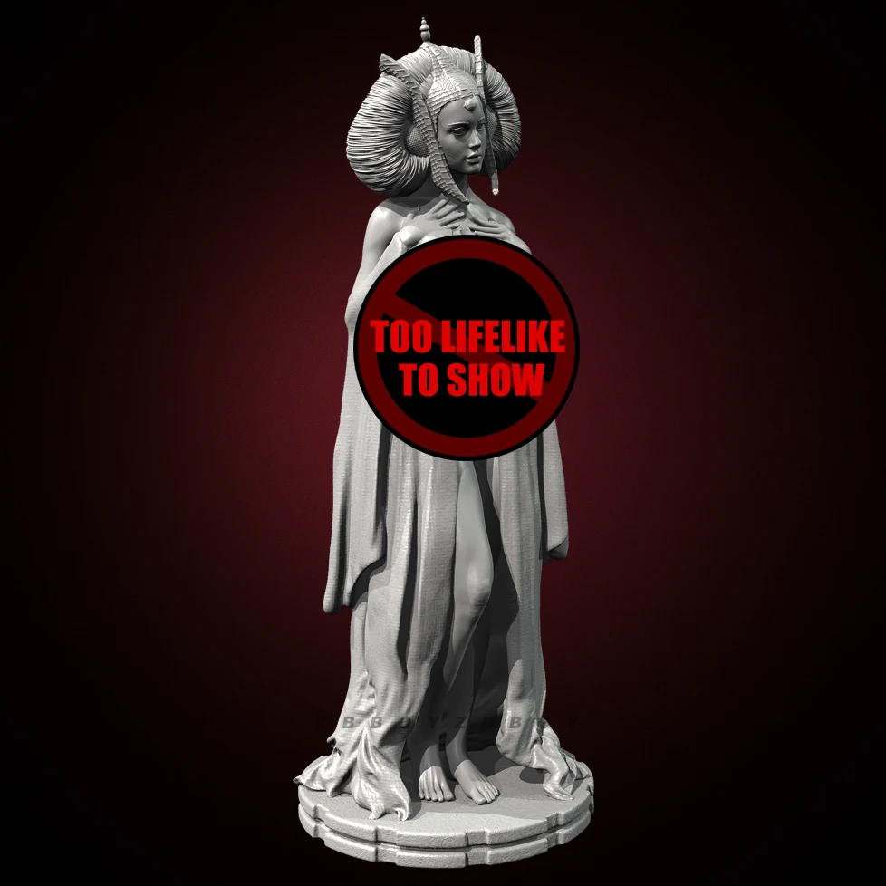 남자의 높이 50mm 75mm 레진 모델 키트 자체 조립 및 색칠됨 TD-7570/3D