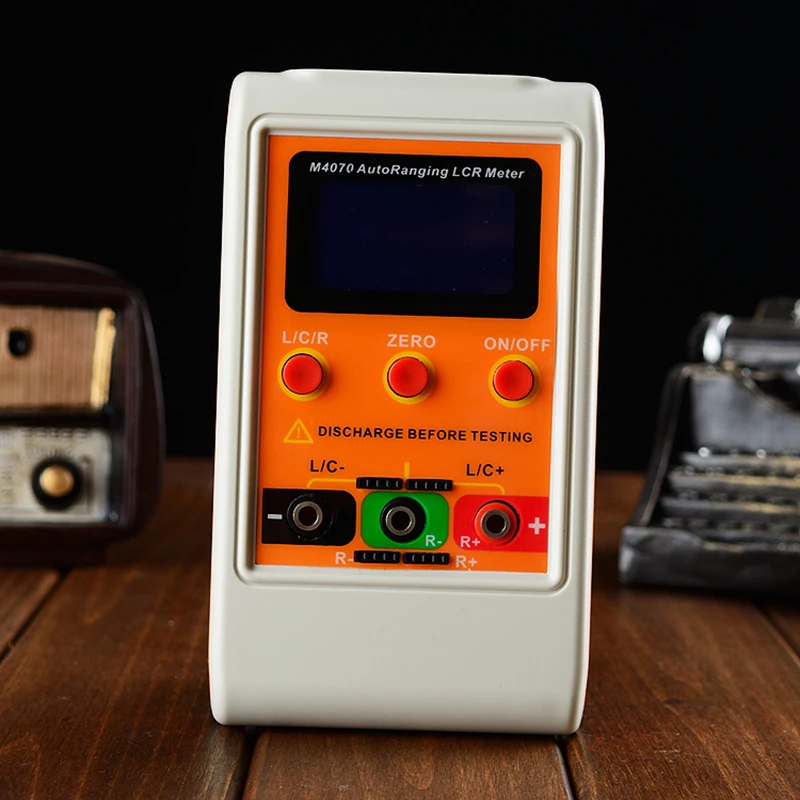 M4070 LCR Bridge Tester Capacitance Inductance Meter Automatic Range Design 0.00pF 100.00mF 100