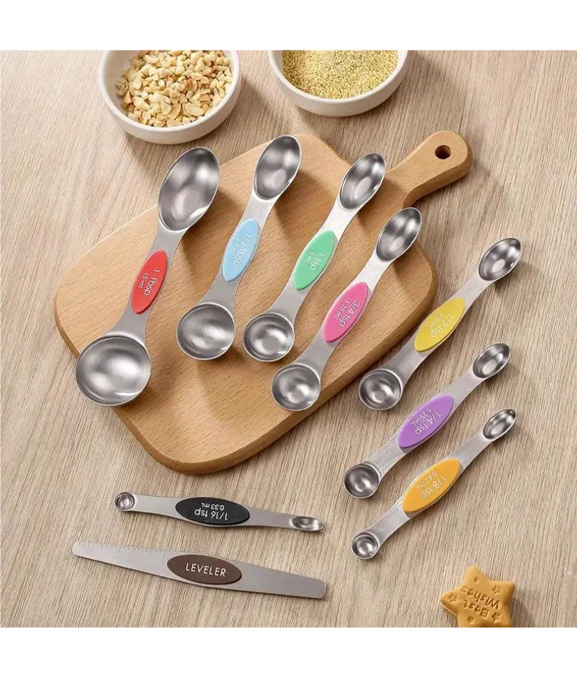 Magnetic Measuring Spoon Set 4