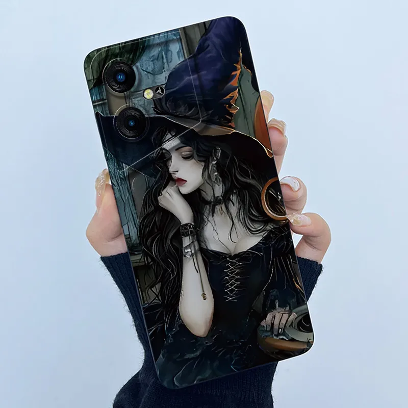 Floral Oil Painting Soft Silicone Phone Case - Fashion Simplicity Design
