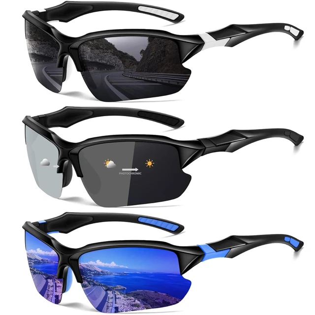 2024 Sports Polarized Sunglasses for Men Cycling Running Fishing